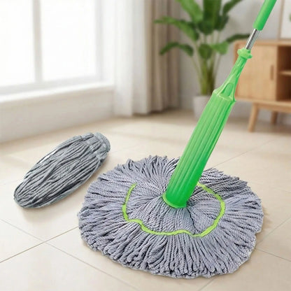 balai serpillère une piece et deux têtes